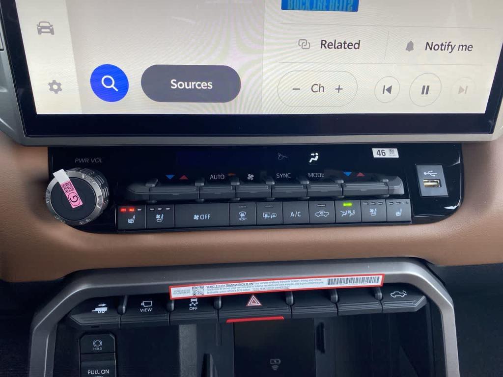 new 2026 Toyota Tundra car, priced at $75,482