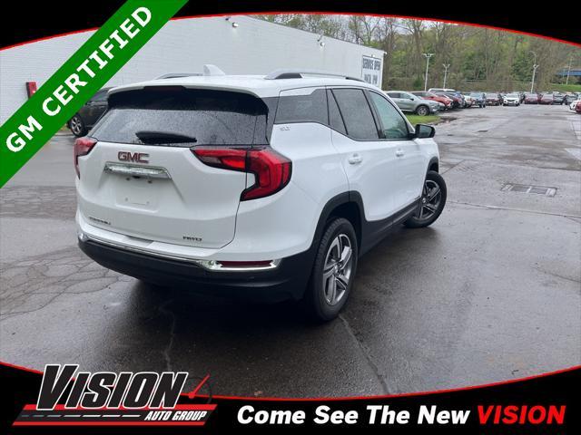 used 2021 GMC Terrain car, priced at $26,595