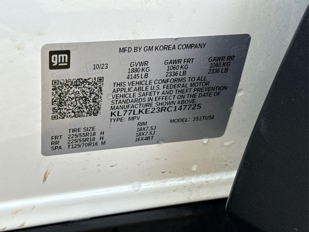 used 2024 Chevrolet Trax car, priced at $22,950