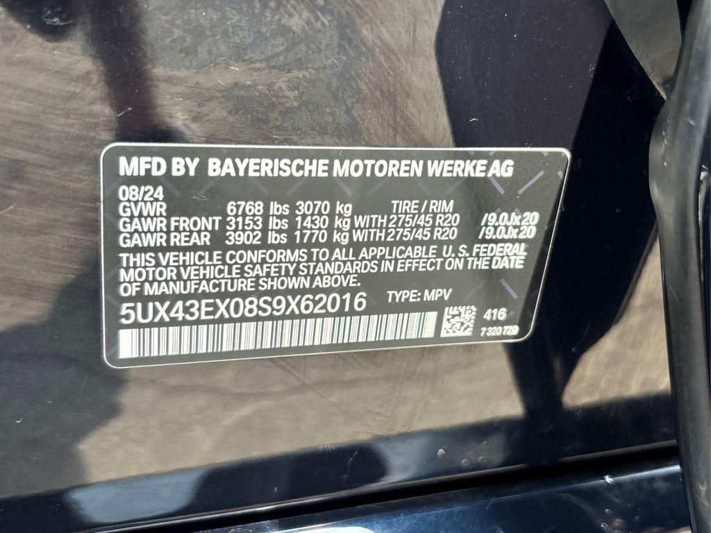 used 2025 BMW X6 car, priced at $86,995