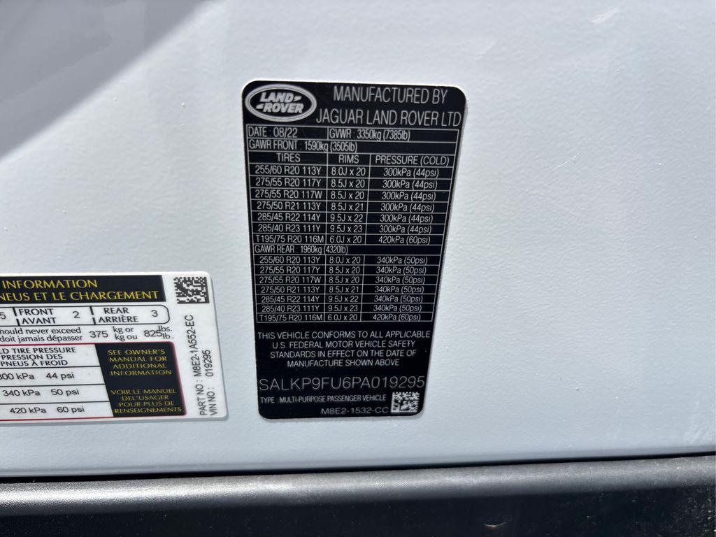 used 2023 Land Rover Range Rover car, priced at $88,580