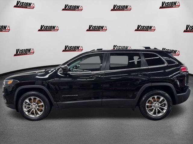 used 2021 Jeep Cherokee car, priced at $19,990