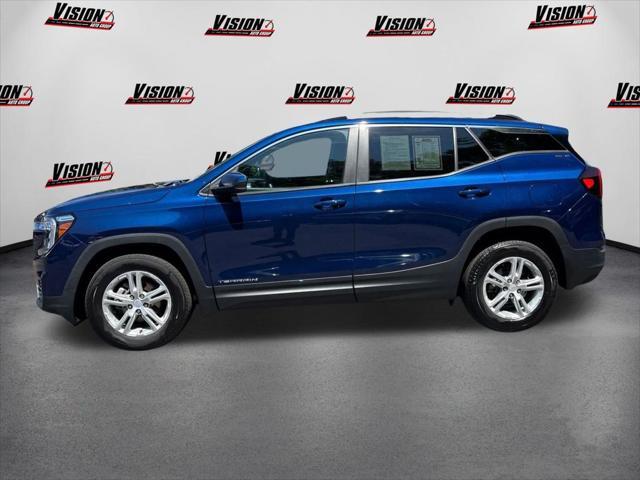used 2022 GMC Terrain car, priced at $24,528