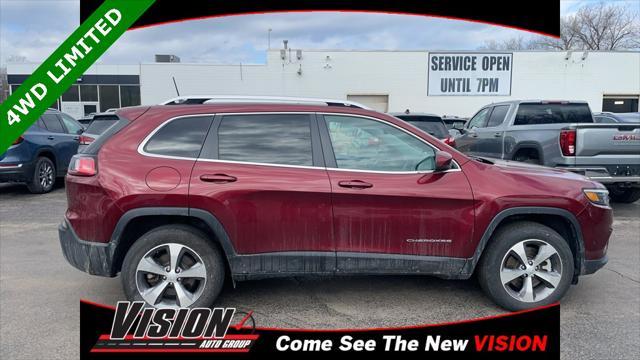 used 2021 Jeep Cherokee car, priced at $22,895
