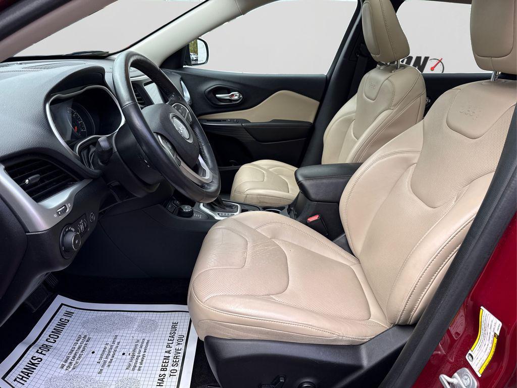 used 2015 Jeep Cherokee car, priced at $15,995