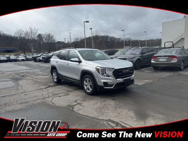 used 2022 GMC Terrain car, priced at $21,595