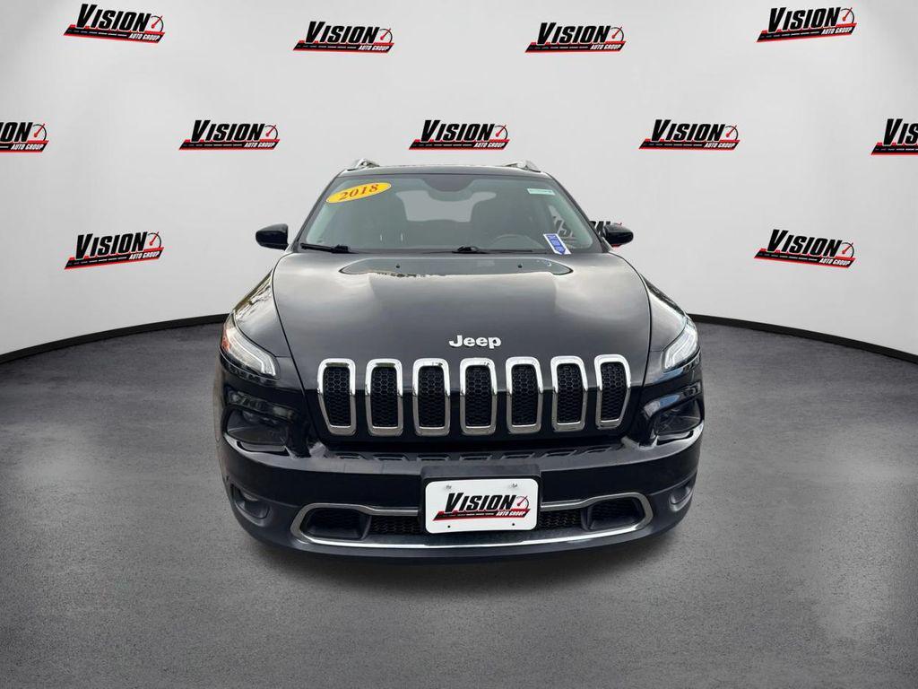 used 2018 Jeep Cherokee car, priced at $18,590
