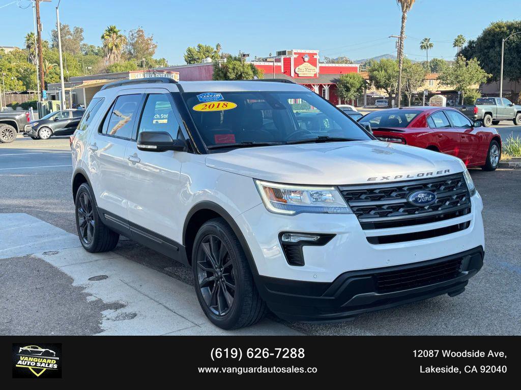 used 2018 Ford Explorer car, priced at $15,300