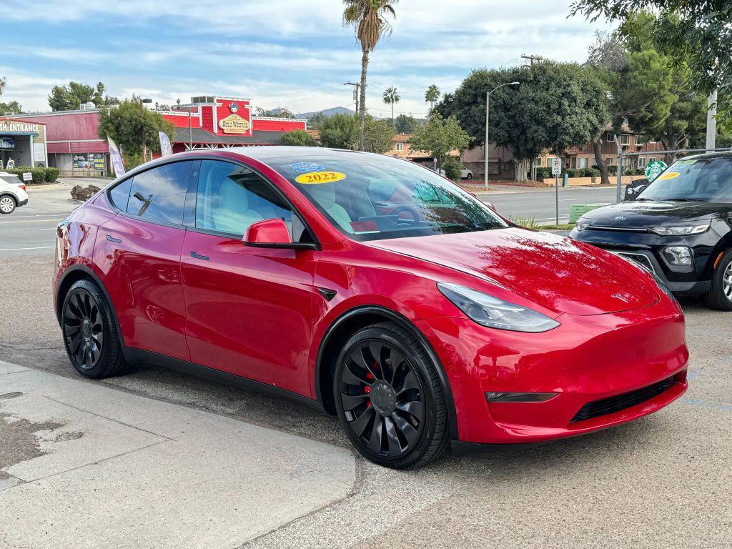 used 2022 Tesla Model Y car, priced at $21,495