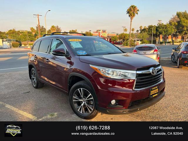 used 2016 Toyota Highlander car, priced at $17,995