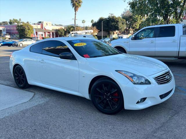 used 2015 INFINITI Q60 car, priced at $14,495