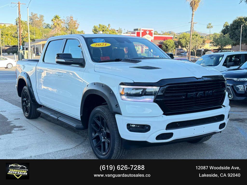 used 2021 Ram 1500 car, priced at $28,995
