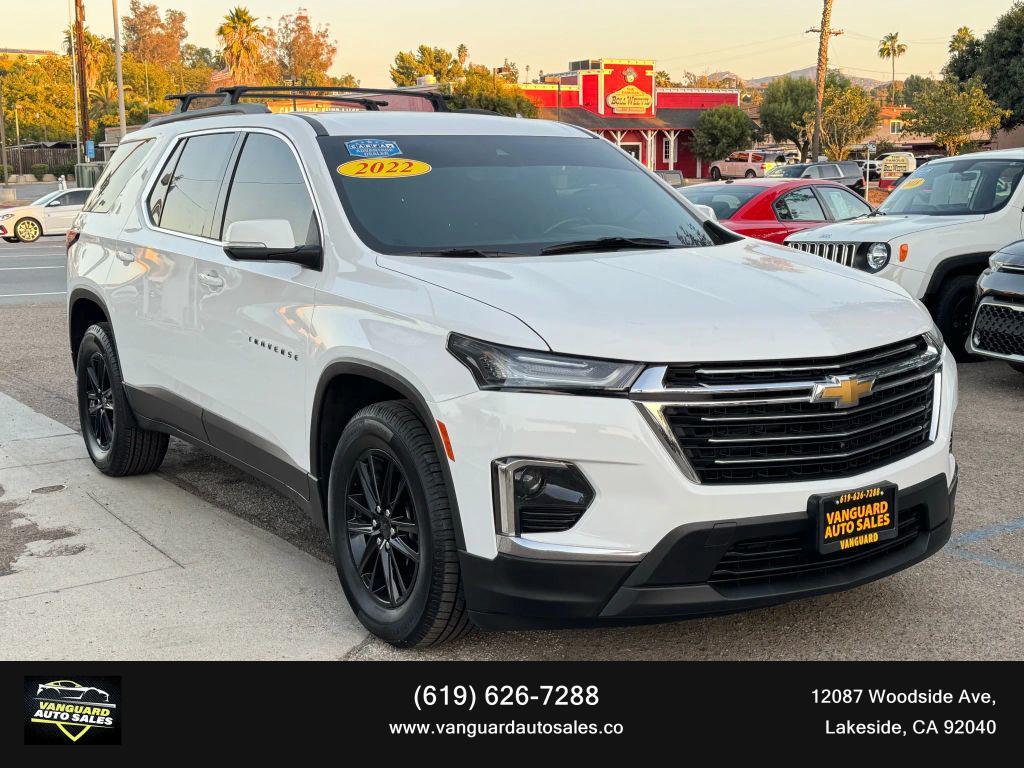 used 2022 Chevrolet Traverse car, priced at $22,995