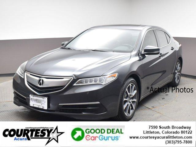 used 2015 Acura TLX car, priced at $17,721