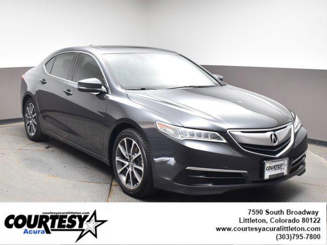 used 2015 Acura TLX car, priced at $17,721