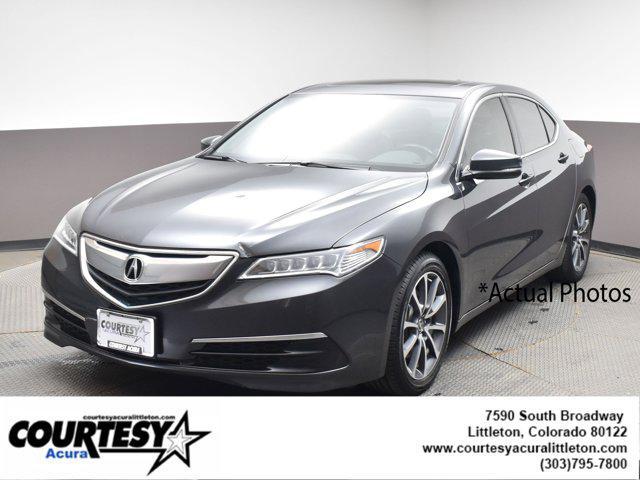 used 2015 Acura TLX car, priced at $17,721