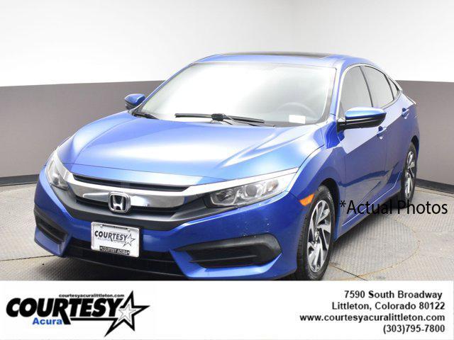 used 2016 Honda Civic car, priced at $15,599