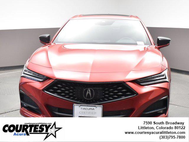 used 2023 Acura TLX car, priced at $40,970