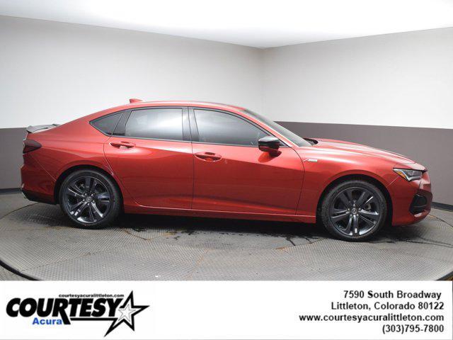 used 2023 Acura TLX car, priced at $41,770