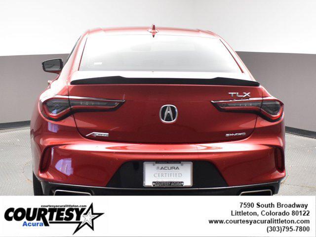 used 2023 Acura TLX car, priced at $40,970