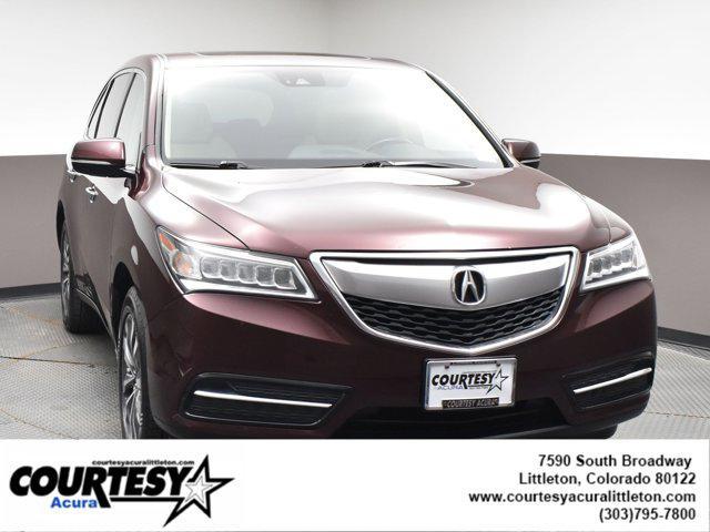 used 2016 Acura MDX car, priced at $9,999