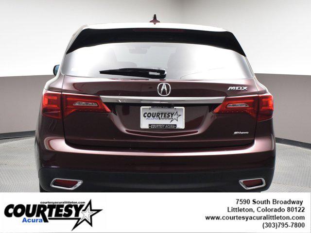 used 2016 Acura MDX car, priced at $9,999