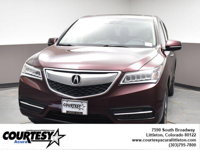 used 2016 Acura MDX car, priced at $9,999