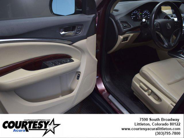 used 2016 Acura MDX car, priced at $9,999