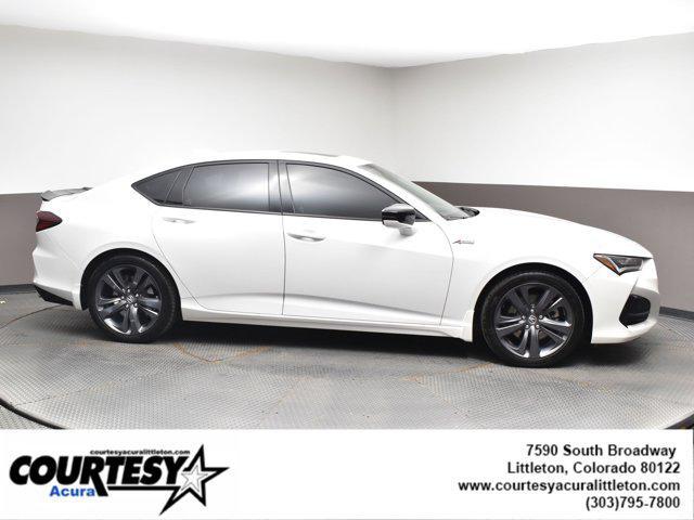 used 2022 Acura TLX car, priced at $31,599