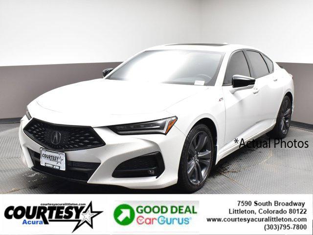 used 2022 Acura TLX car, priced at $32,941
