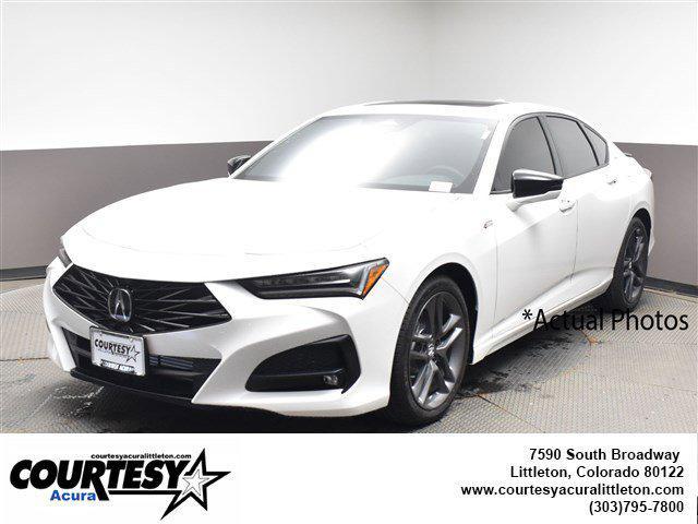 new 2025 Acura TLX car, priced at $52,195