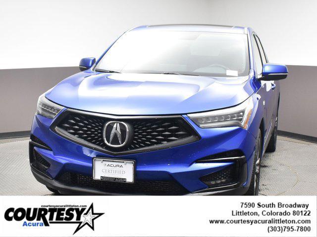 used 2021 Acura RDX car, priced at $35,288