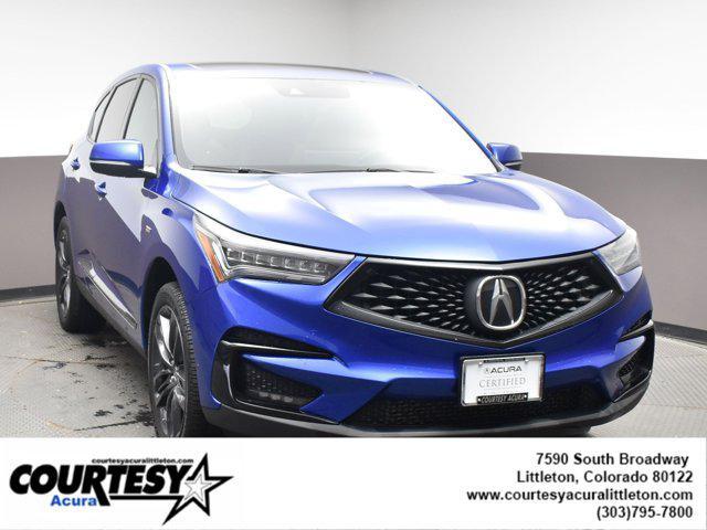 used 2021 Acura RDX car, priced at $35,288