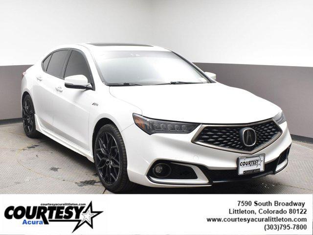 used 2019 Acura TLX car, priced at $23,599