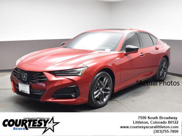used 2025 Acura TLX car, priced at $45,354