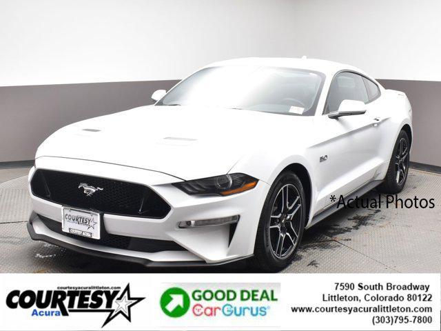 used 2022 Ford Mustang car, priced at $37,399