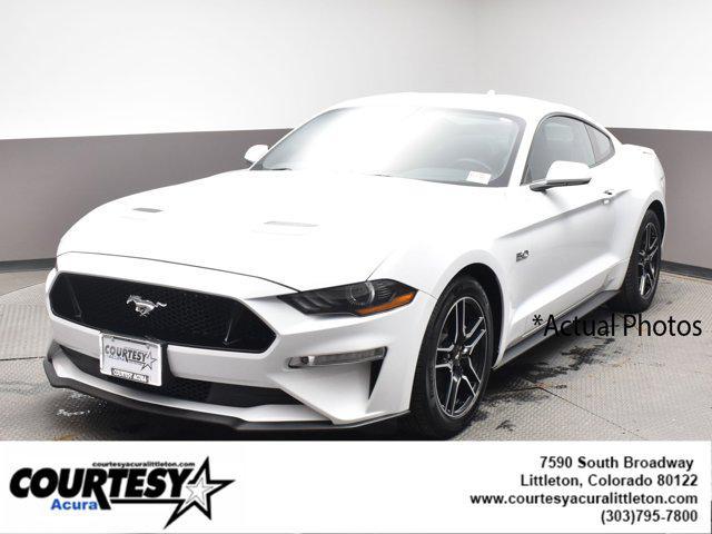 used 2022 Ford Mustang car, priced at $37,399
