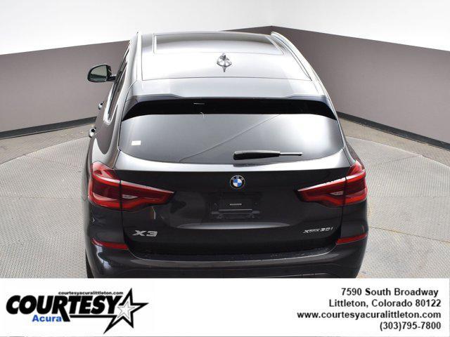 used 2020 BMW X3 car, priced at $27,247