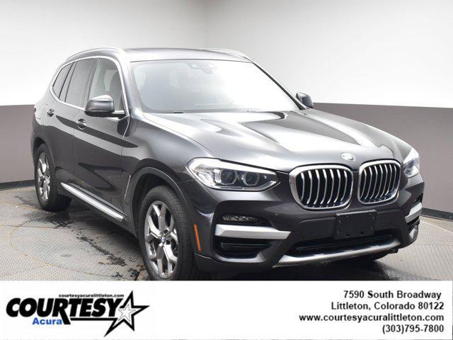 used 2020 BMW X3 car, priced at $27,247