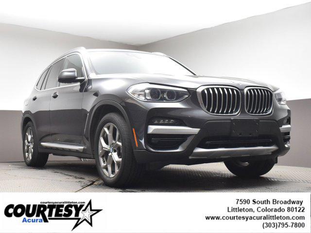 used 2020 BMW X3 car, priced at $27,247