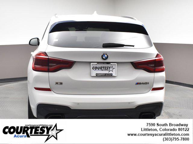 used 2021 BMW X3 car, priced at $39,199