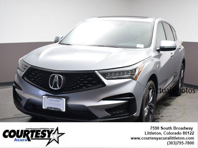 used 2021 Acura RDX car, priced at $39,170