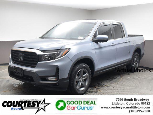 used 2022 Honda Ridgeline car, priced at $34,400