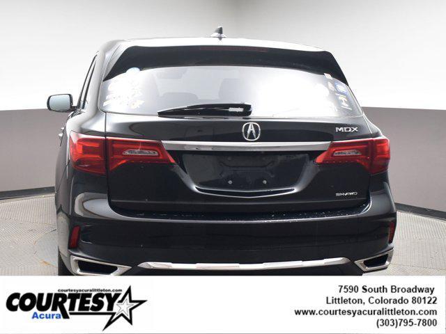 used 2019 Acura MDX car, priced at $24,400