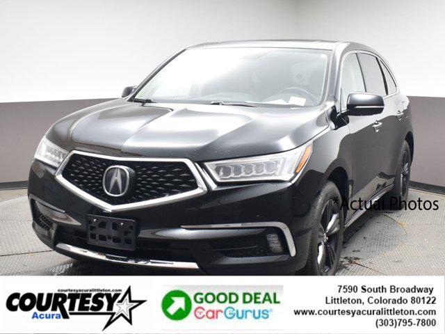 used 2019 Acura MDX car, priced at $24,400