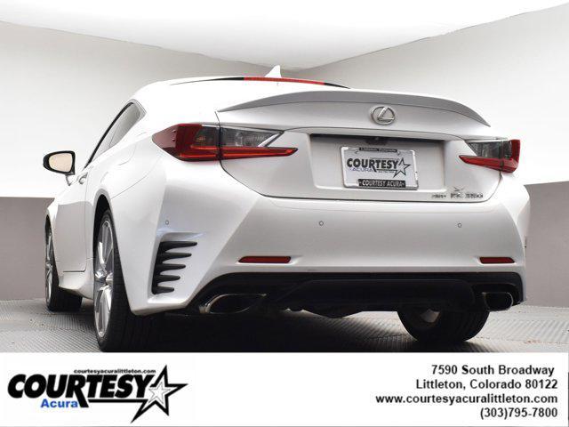 used 2015 Lexus RC 350 car, priced at $25,899