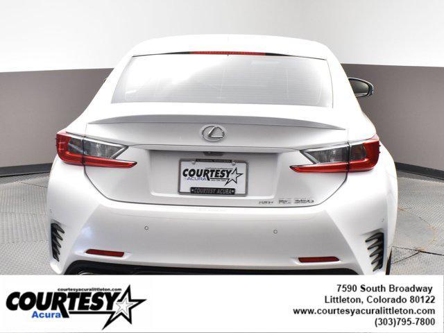 used 2015 Lexus RC 350 car, priced at $25,139