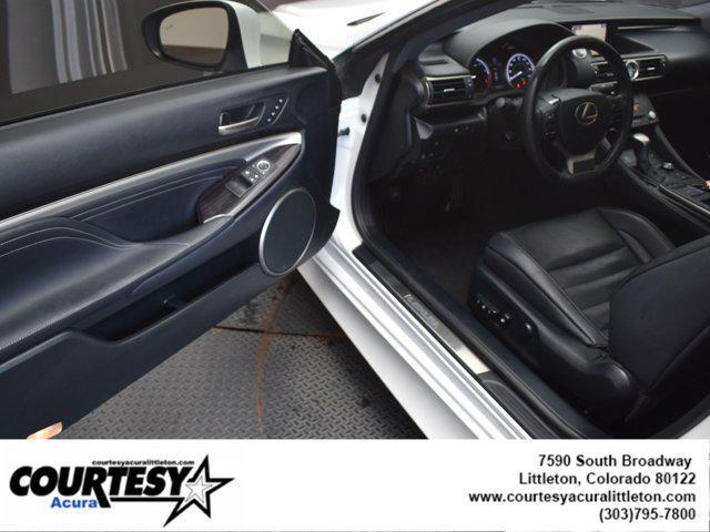used 2015 Lexus RC 350 car, priced at $25,139