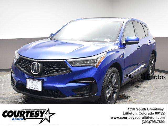 used 2021 Acura RDX car, priced at $37,099