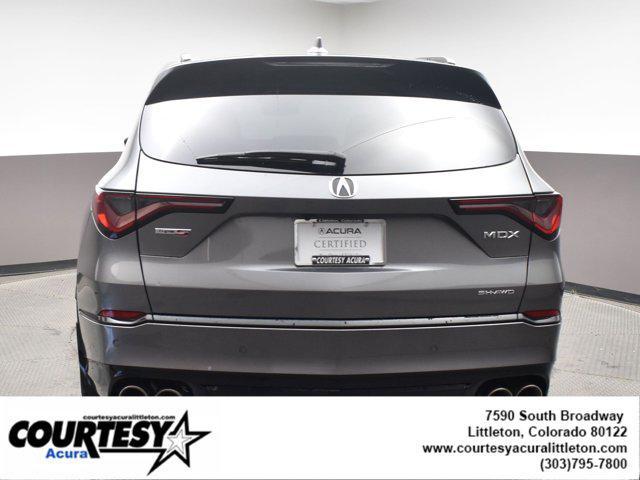 used 2023 Acura MDX car, priced at $57,923